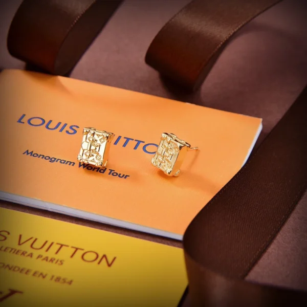 Petite Malle Earrings – Louis Vuitton Luxury Jewerly | GodJewel