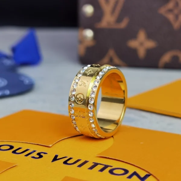 Louis Vuitton Rose Yellow Gold Rings Replica – LV Luxury Jewelry | GodJewel