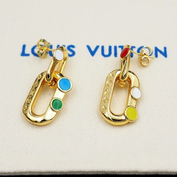 Lv Edge Painted Dots Earrings – Lv X Yayoi Kusama | GodJewel