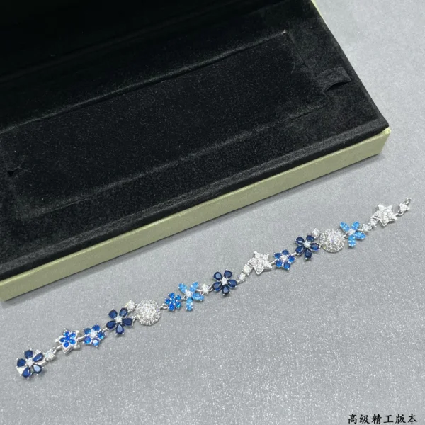 Folie des Prés bracelet – Vibrant floral-inspired luxury jewelry by Van Cleef & Arpels, available at GodJewel