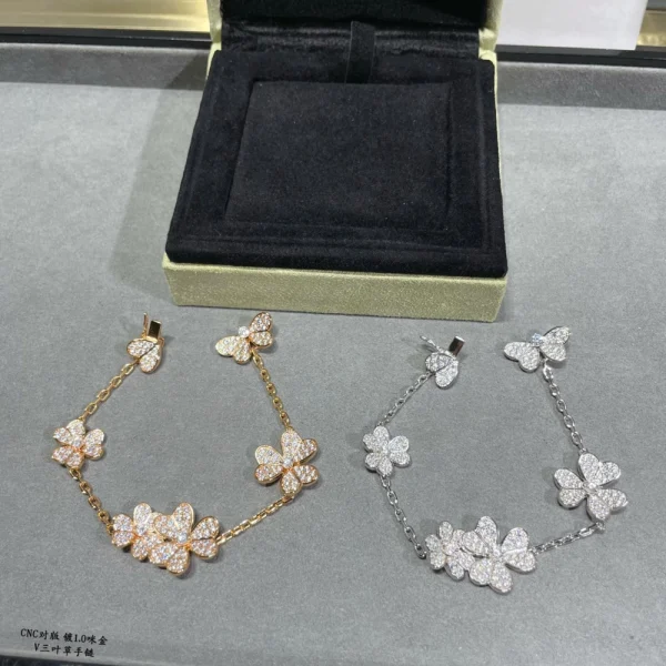 Van Cleef Arpels Frivole bracelet | Luxury Jewelry at GodJewel