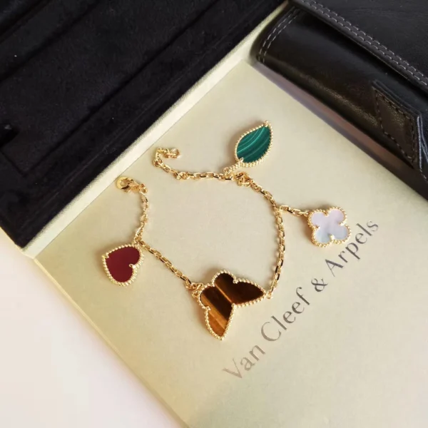 Van Cleef Lucky Alhambra bracelet | Luxury Jewelry at GodJewel