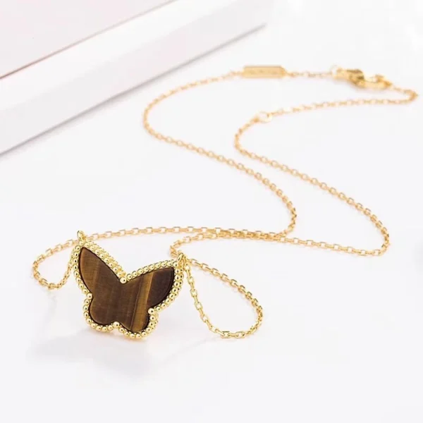 Lucky Alhambra butterfly pendant necklace | Jewelry at GodJewel