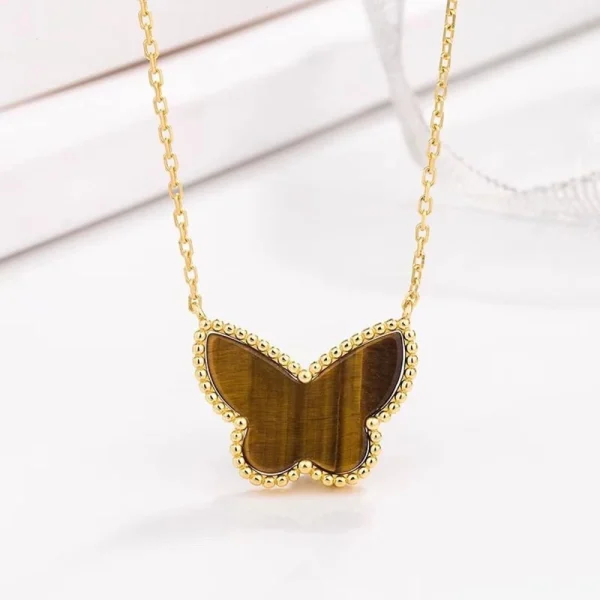 Lucky Alhambra butterfly pendant necklace | Jewelry at GodJewel