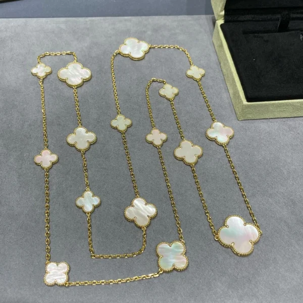 Van Cleef Magic Alhambra long necklace | GodJewel