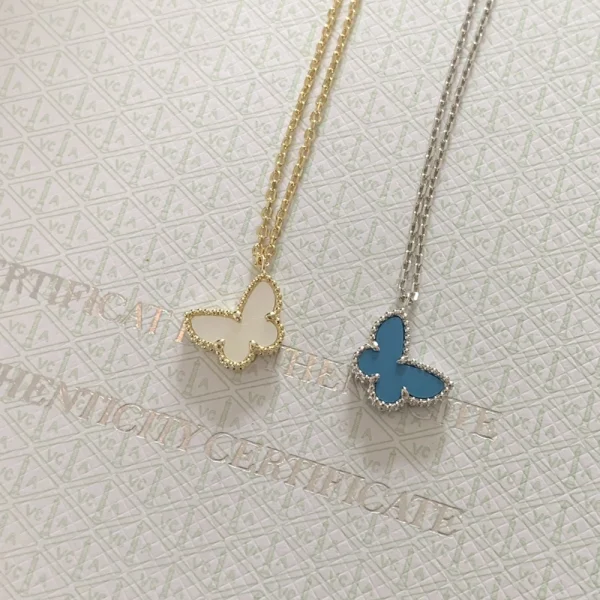 Sweet Butterflies pendant Necklace | GodJewel Inspired Jewelry