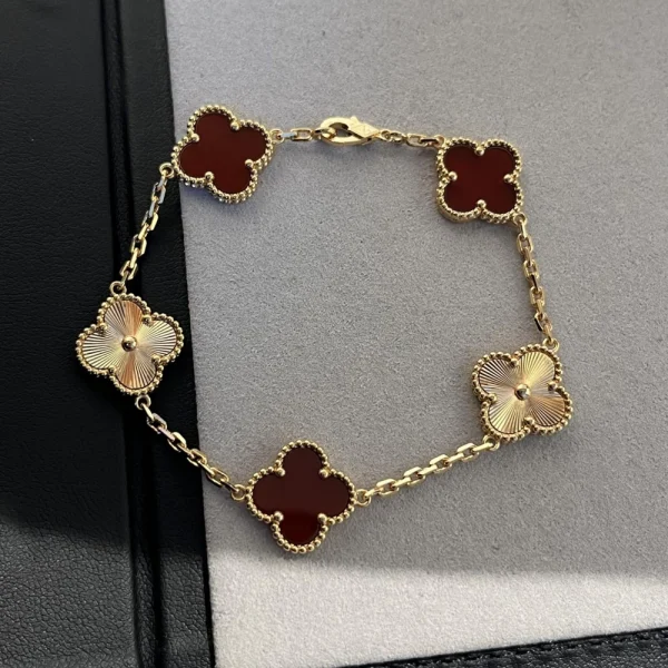 Van Cleef bracelet 5 motifs | Shop Luxury Jewelry at GodJewel