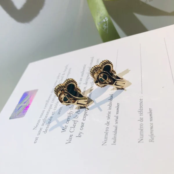 Vintage Alhambra earrings by Van Cleef & Arpels – Iconic four-leaf clover design jewelry at GodJewel