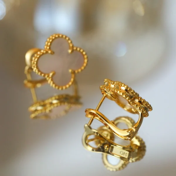 Vintage Alhambra earrings by Van Cleef & Arpels – Timeless four-leaf clover luxury earrings from GodJewel