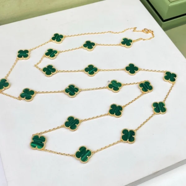 Van Cleef & Arpels Vintage Alhambra long necklace, 20 motifs