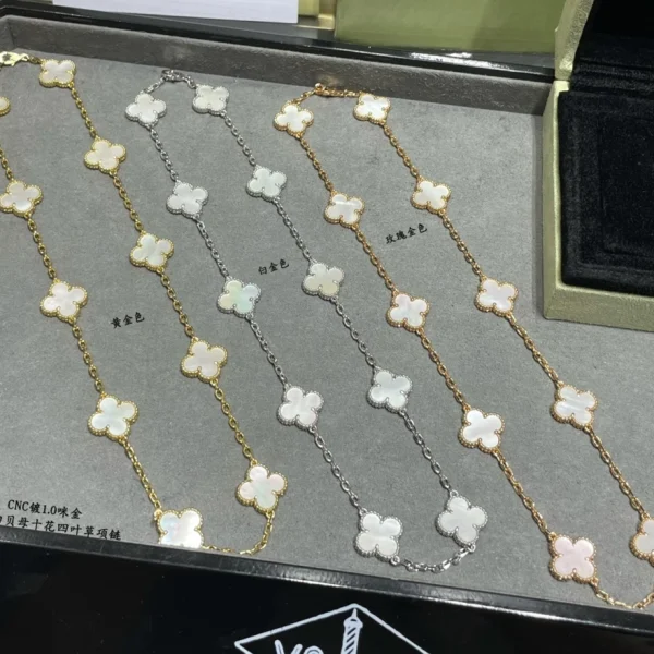 Van Cleef Vintage Alhambra necklace | GodJewel Inspired Jewelry
