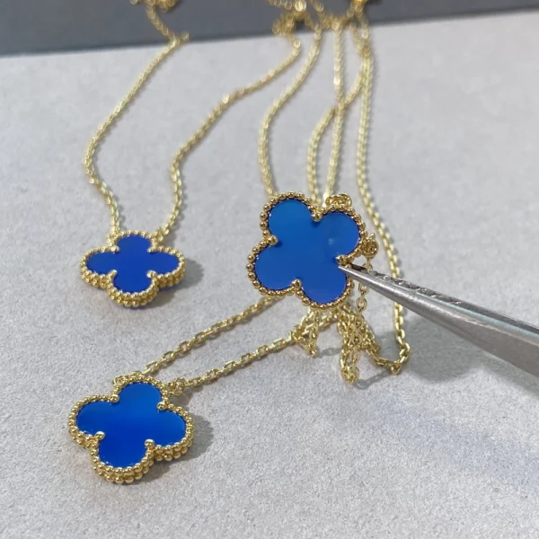 Vintage Alhambra necklace inspired by Van Cleef – Timeless clover design luxury jewelry by GodJewel