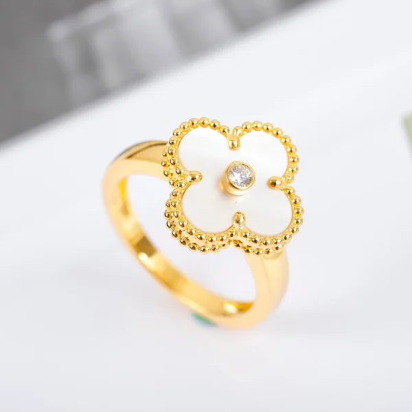 Van Cleef Vintage Alhambra ring | GodJewel Inspired Jewelry
