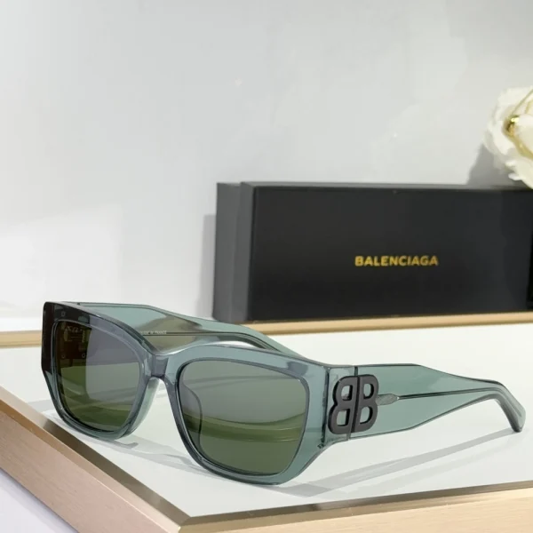 Bold and edgy Balenciaga cat-eye sunglasses that define modern street-chic style