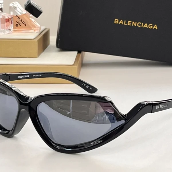 Designer cat-eye sunglasses by Balenciaga with Side Xpander frame – statement luxury eyewear for women