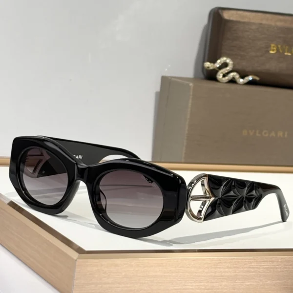 Bvlgari Calla sunglasses in soft rose gold tones, perfect blend of fashion and elegance
