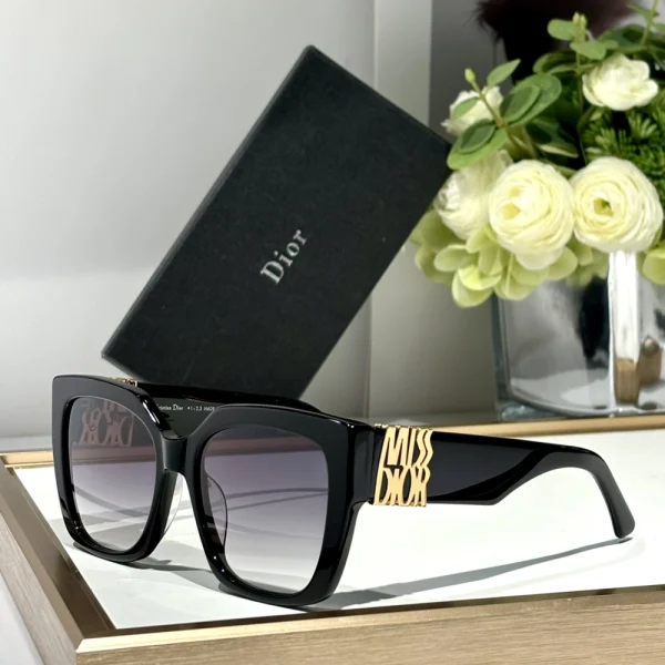 Christian Dior MissDior S2F sunglasses with gradient lenses and iconic CD logo, captured under soft studio lighting