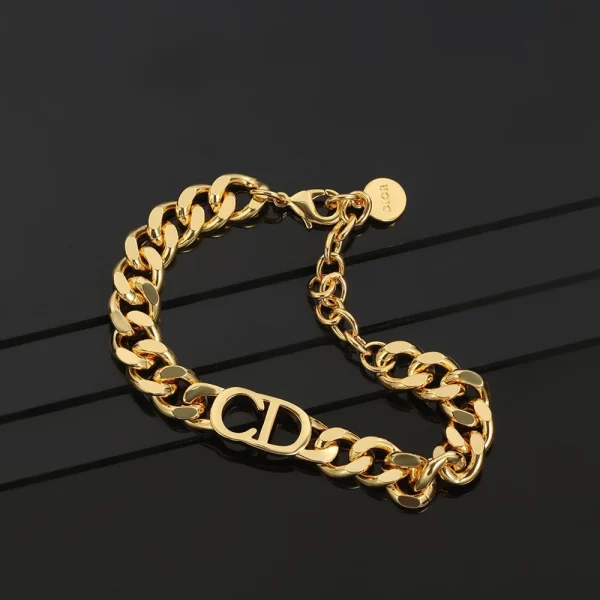 Dior 30 Montaigne bracelet with gold-finish metal and elegant design