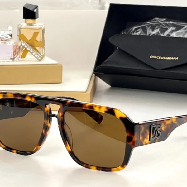 Stylish Dolce & Gabbana DG Crossed Sunglasses featuring modern Italian elegance