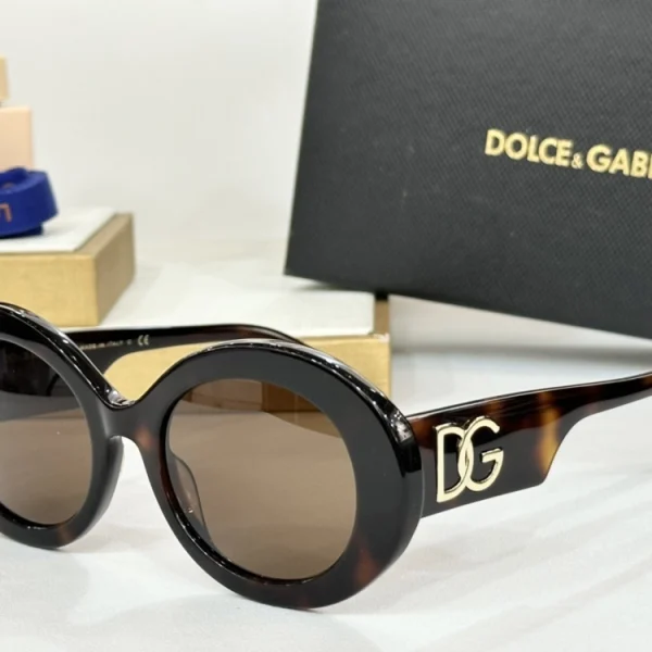 Dolce & Gabbana DG Logo Sunglasses with bold branding and premium UV protection