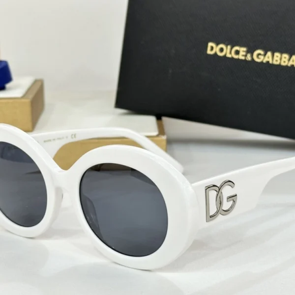 Stylish Dolce & Gabbana DG Logo Sunglasses featuring signature logo details