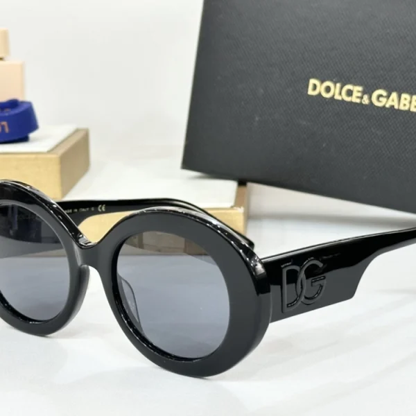Dolce & Gabbana DG Logo Sunglasses offering chic style and durable construction