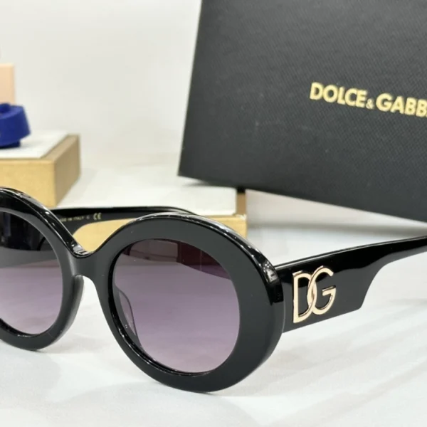 Dolce & Gabbana DG Logo Sunglasses with sleek frames and iconic Italian design