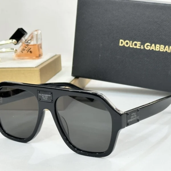Dolce & Gabbana DG Plaque Sunglasses offering bold style and premium craftsmanship