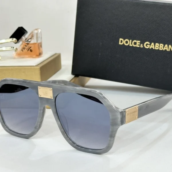 Dolce & Gabbana DG Plaque Sunglasses showcasing iconic detailing and timeless sophistication