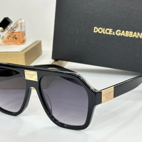 Dolce & Gabbana DG Plaque Sunglasses perfect for a chic and fashionable everyday look