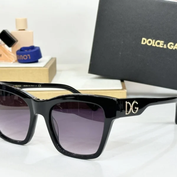 Stylish Dolce & Gabbana DG Print Sunglasses perfect for a statement fashion look