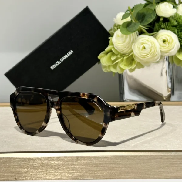 Stylish Dolce & Gabbana Mirror Logo Sunglasses offering bold fashion and UV protection