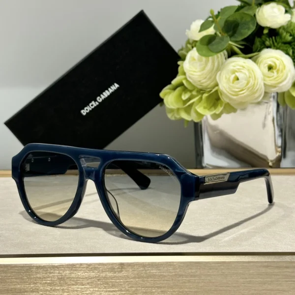 Dolce & Gabbana Mirror Logo Sunglasses featuring sleek frames and contemporary style