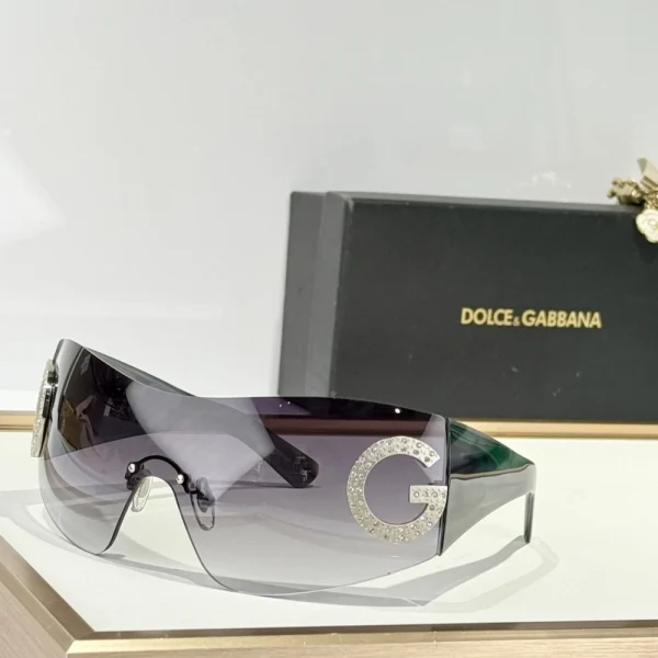 Dolce & Gabbana Re-Edition black sunglasses crafted with premium materials for superior comfort and style
