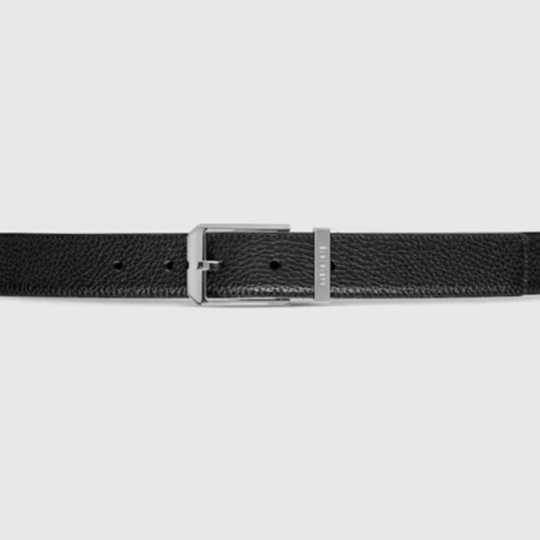 Gucci Leather Belt featuring polished rectangular buckle – classic luxury designer accessory