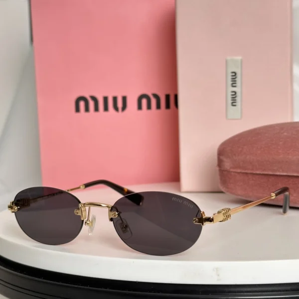 Miu Miu sunglasses MM-SG19 featuring modern angular frame and soft gradient lenses