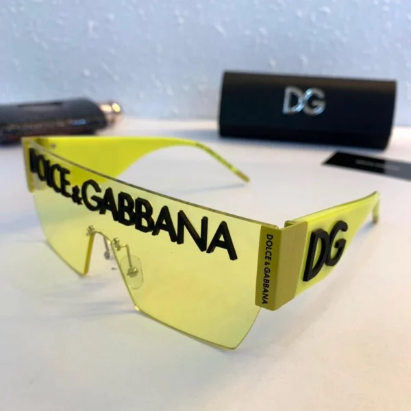Elegant Dolce & Gabbana DG Logo Sunglasses featuring modern Italian style