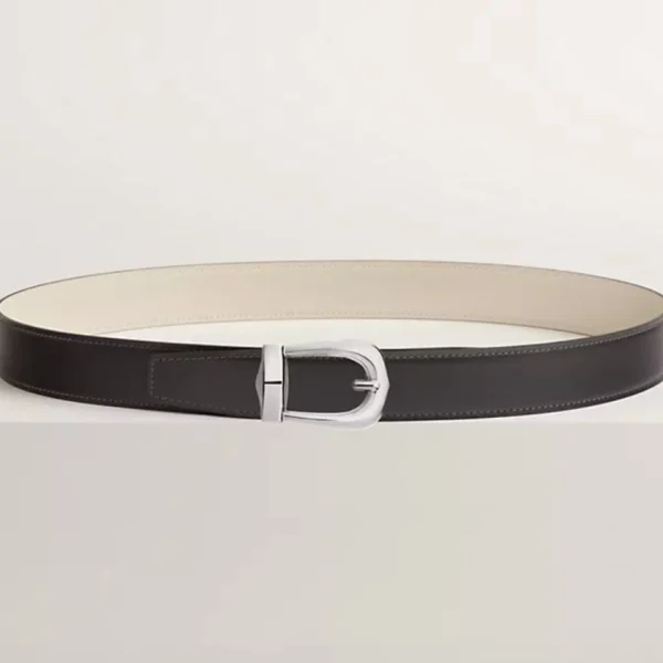 Hermès Bride d'Apparat Belt Buckle with Reversible Leather Strap 32mm showcasing iconic Hermès design and fine craftsmanship