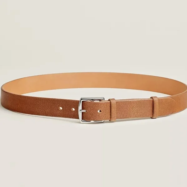 Hermès Étrivière 32 Belt Naturel Sable crafted from fine leather with elegant French craftsmanship