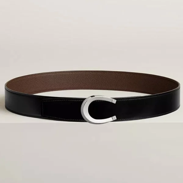 Hermès Luck Belt Buckle with Reversible Leather Strap 38mm featuring refined design and iconic French craftsmanship