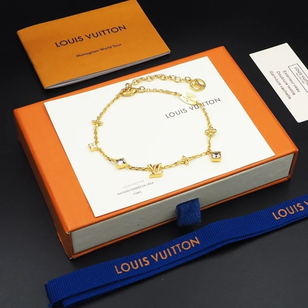 Louis Vuitton LV In The Sky Bracelet – Designer bracelet with celestial-inspired LV charm and sleek finish