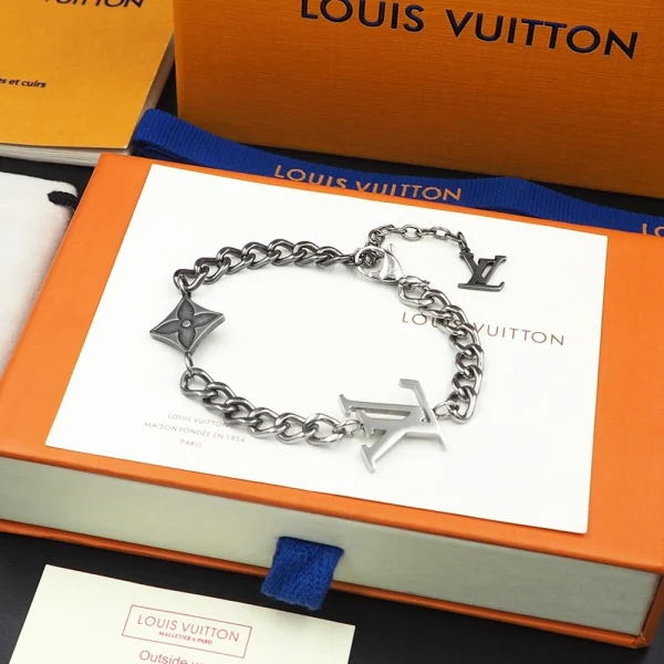 Louis Vuitton LV Instinct Bracelet – Designer bracelet with signature LV motif and sleek modern design