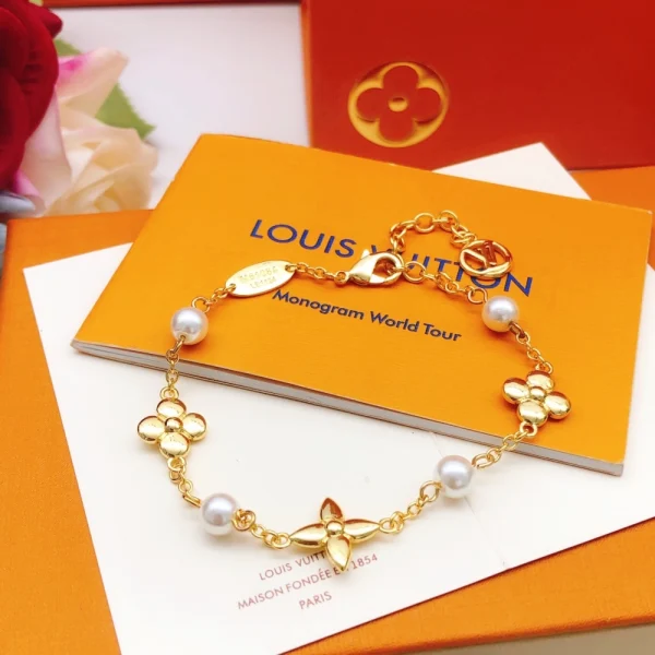 Louis Vuitton Louisa Bracelet adding a delicate accent to everyday style