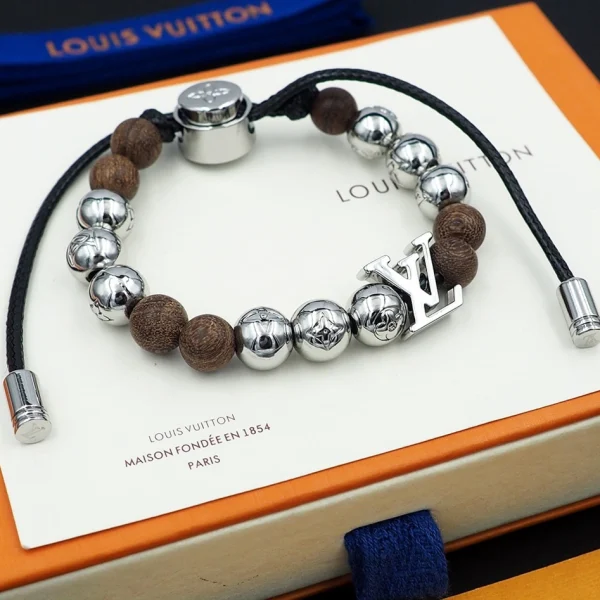 Louis Vuitton LV Surfin' Beads Bracelet featuring colorful beads and signature LV charm