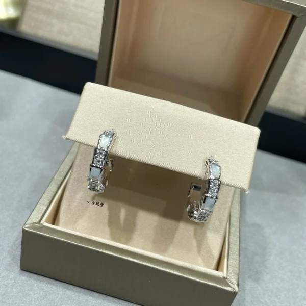 Bvlgari Diamond Stud Earrings