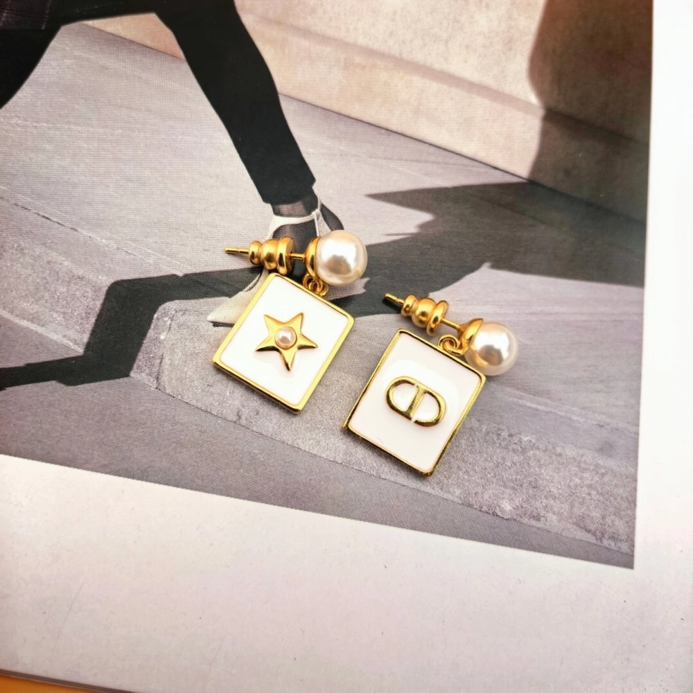 Dior Lucky Cards Earrings