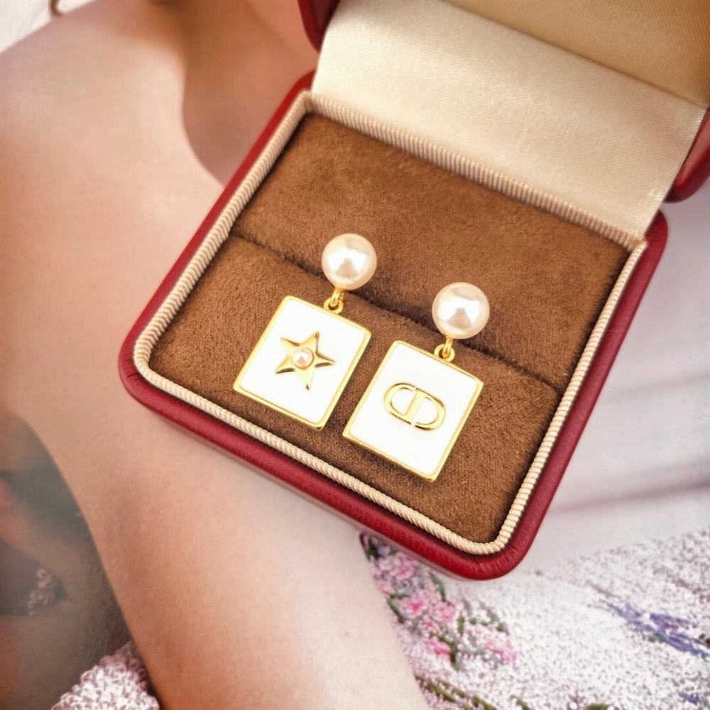 Dior Lucky Cards Earrings