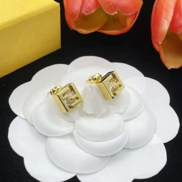 Fendi F Charming Logo Double Earrings – FF-ER05