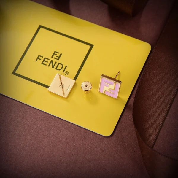 Fendi Forever Fendi Stud Earrings – FF-ER03