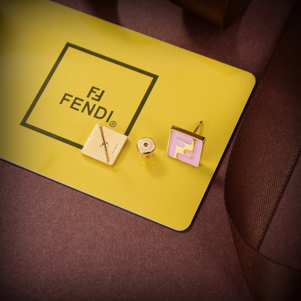Fendi Forever Fendi Stud Earrings – FF-ER03